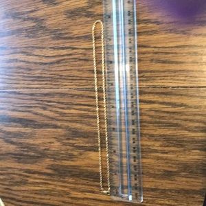 10 k yellow gold rope chain 16”